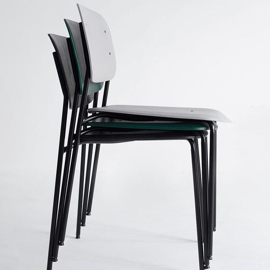 Industrial Style Metal Chair Dining Open Back Armless Chairs for Kitchen Clearhalo 'Dining Chairs' 'Dining Tables & Seating' 'dining_chair' 'furn' 'furn_dining_chair' 'Furniture' 'furniture_dining_chair' 'Kitchen & Dining Furniture' 1200x1200_b8a20bad-a7a6-4552-9555-0cc65a64db94