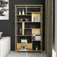 Open Etagere Bookcase Modern Style Shelf Bookcase with Metal Material Clearhalo 'Bookcases' 'furn' 'furn_bookcases' 'Furniture' 'furniture_bookcases' 'kitchen' 'kitchen_bookcases' 'Living Room Furniture' 'Office Furniture' 1200x1200_b8a4eb6b-d3af-4c8e-b6dd-ab79adde0e53