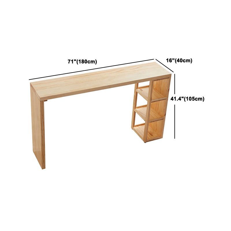 Rectangle Solid Wood Counter Set 1/2/3 Pieces Glam Counter Height Set in Natural Clearhalo 'Bar Furniture' 'furn' 'furn_home_bar_bar_sets' 'Furniture' 'Home Bars & Bar Sets' 'home_bar_bar_sets' 'Kitchen & Dining Furniture' 1200x1200_b8a6b12f-ff48-447a-b0a2-b4f73dd4ea99