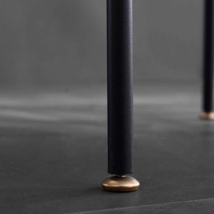 Chaise de restauration en lin contemporain chaise Parsons intérieure en finition mate pour la maison