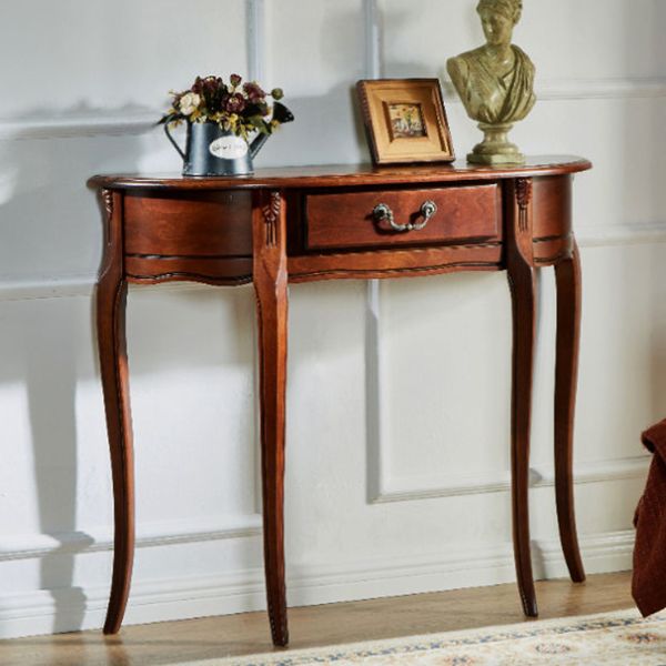 33,46 "TABELLA DI LEGNO STRASSITA TALLA TABELLA ACCENTO 1-DADER PER HALL