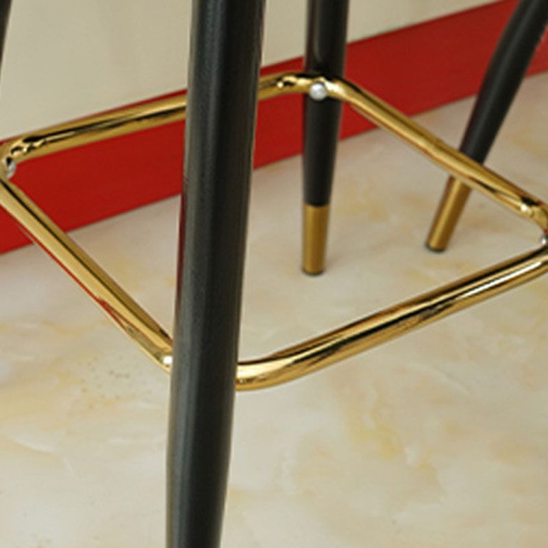 Nordic Style Barstool with PU Leather Seats Counter Stools, Set of 2 Clearhalo 'Bar Furniture' 'Bar Stools' 'bar_stools' 'furn' 'furn_bar_stools' 'furniture_bar_stools' 'Kitchen & Dining Furniture' 'kitchen&dining_furn' 'kitchen' 'kitchen_furn' Furniture' 1200x1200_b8ac9301-31ac-4fd3-a5af-688086aff358