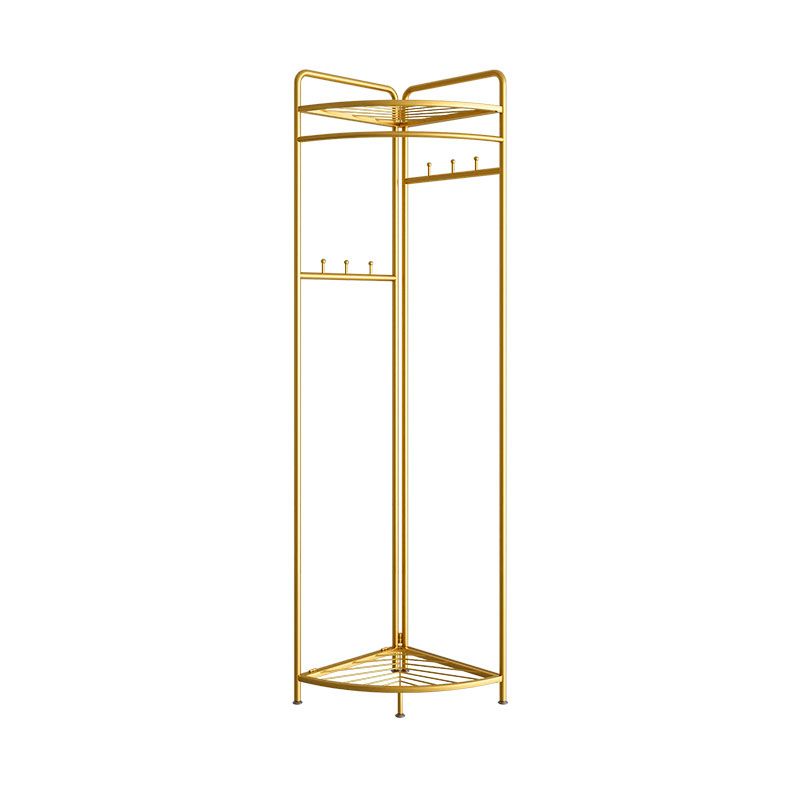 Industrial Hall Stand Metal Shelving Included Free Standing Entryway Kit Coat Hanger Clearhalo 'Entry & Mudroom Furniture' 'furn' 'furn_hall_tree_coat_racks' 'Furniture' 'Hall Trees & Coat Racks' 'hall_tree_coat_racks' 1200x1200_b8aef86d-6f17-427d-8623-93db54adca34
