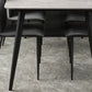 Simplicity Style Sintered Stone Dining Table 4 Legs Carbon Steel Base Rectangle Table for Home Clearhalo ' dining_table' 'Dining Tables & Seating' 'Dining Tables' 'furn' 'furn_dining_table' 'Furniture' 'furniture_dining_table' 'Kitchen & Dining Furniture' 'kitchen&dining_furn' 'kitchen' 'kitchen_dining_table' 1200x1200_b8afcf6a-26ae-494f-a632-70ccc2b5eeee