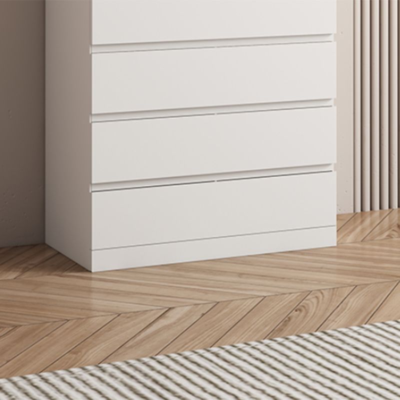 Tocador contemporáneo tocador de cofre de almacenamiento de madera con 6 cajones