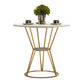 Round Table Dinette Table Traditional Luxury Dinner Room Furniture with Metal Base Clearhalo ' dining_table' 'Dining Tables & Seating' 'Dining Tables' 'furn' 'furn_dining_table' 'Furniture' 'furniture_dining_table' 'Kitchen & Dining Furniture' 'kitchen&dining_furn' 'kitchen' 'kitchen_dining_table' 1200x1200_b8b2075b-a73d-4323-9330-0903ecdf6f92