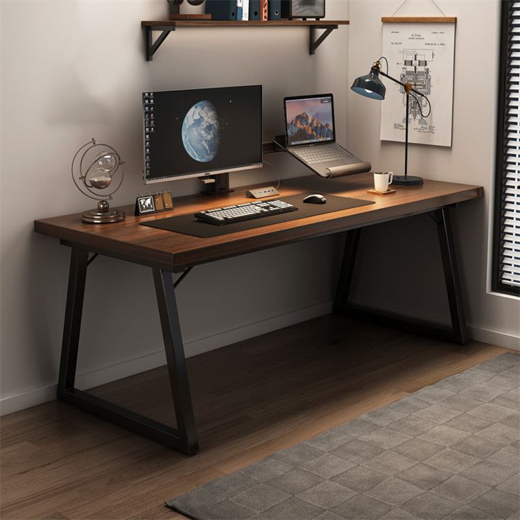 Hedendaagse rechthoekige schrijfbureau Engineered Wood Office Desk met benen