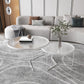 Contemporary Cross Legs Glass Round Metal Nesting Coffee Table Set Clearhalo 'Coffee & Accent Tables' 'Coffee Tables' 'coffee_tables' 'furn' 'furn_coffee_tables' 'Furniture' 'Living Room Furniture' 1200x1200_b8b90afe-3302-4ec2-9c99-635f25ea1e2f