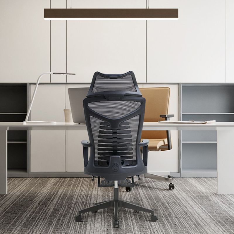 Modern Fixed Arms Office Chair Tilt Mechanism No Distressing Desk Chair Clearhalo 'furn' 'furn_office_chair' 'Furniture' 'Office Chairs' 'Office Furniture' 'office_chair' 1200x1200_b8b9bd9c-d065-43ae-afa9-b7accd57e0f5