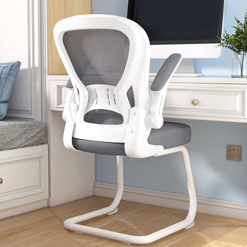 Chaise de bureau à armes rembourrées contemporaines chaise de bureau ergonomique pour le bureau