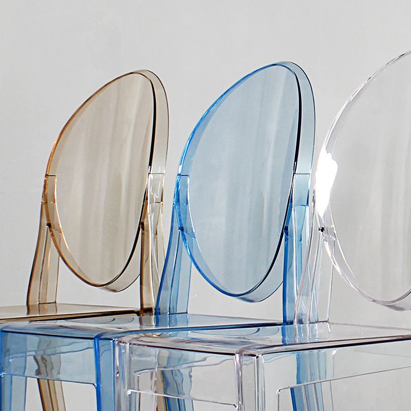 Modern Stackable Plastic Chair King Louis Back Side Chair for Dining Room Clearhalo 'Dining Chairs' 'Dining Tables & Seating' 'dining_chair' 'Furniture' 'furniture_dining_chair' 'Kitchen & Dining Furniture' 1200x1200_b8c57c3c-fbab-4af1-91a7-26df0aefbe67