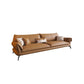 Contemporary Dark Brown Cushions Standard for Living Room Sofa
