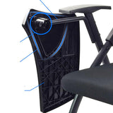 Mesh Mid Back Conference Chair Modern Style Fixed Arms Office Chair Clearhalo 'furn' 'furn_office_chair' 'Furniture' 'Office Chairs' 'Office Furniture' 'office_chair' 1200x1200_b8cc493c-bdde-484c-b4b5-02f037f53f7e