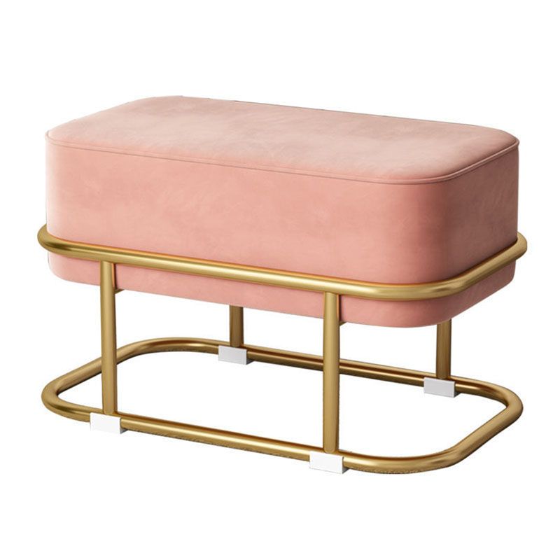 Multi Colors Ottoman Removable Slipcover Upholstered Velvet Ottoman Clearhalo 'furn' 'furn_ottomans_poufs' 'Furniture' 'Living Room Furniture' 'Ottomans & Poufs' 'ottomans_poufs' 1200x1200_b8cd4153-f894-4ba1-9e48-e046a2065370