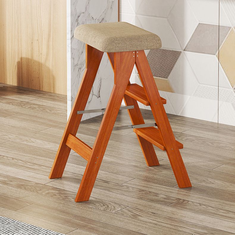 Tabouret de bar pliant moderne en bois, tabourets de bar sans dossier pour salle à manger