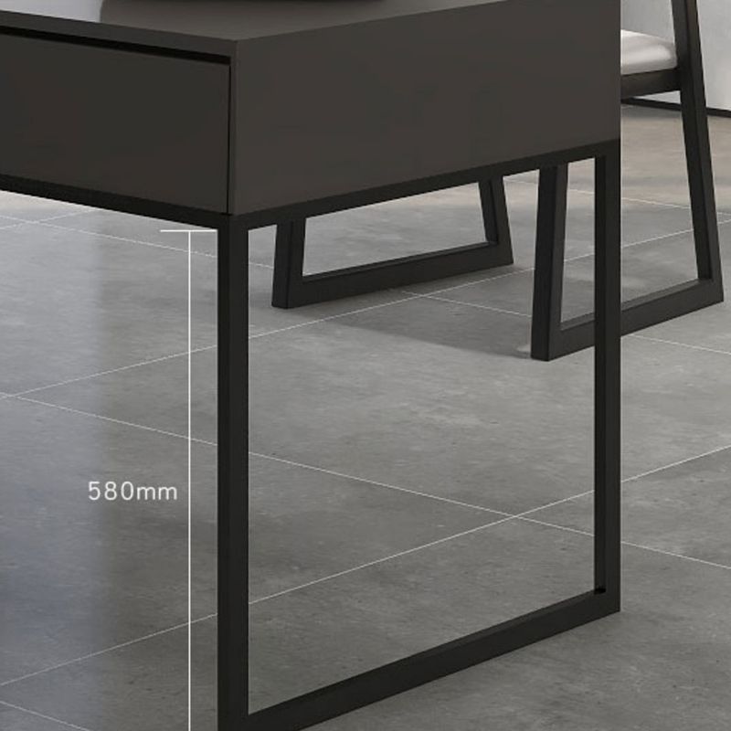 Industrial 30,71 pouces de bureau de bureau Base de traîne