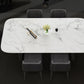 Traditional Luxury Dining Table Rectangle Sintered Stone Sled Dining Table Clearhalo ' dining_table' 'Dining Tables & Seating' 'Dining Tables' 'furn' 'furn_dining_table' 'Furniture' 'furniture_dining_table' 'Kitchen & Dining Furniture' 'kitchen&dining_furn' 'kitchen' 'kitchen_dining_table' 1200x1200_b8d45ed5-72cb-4568-93f8-310a4218b59e