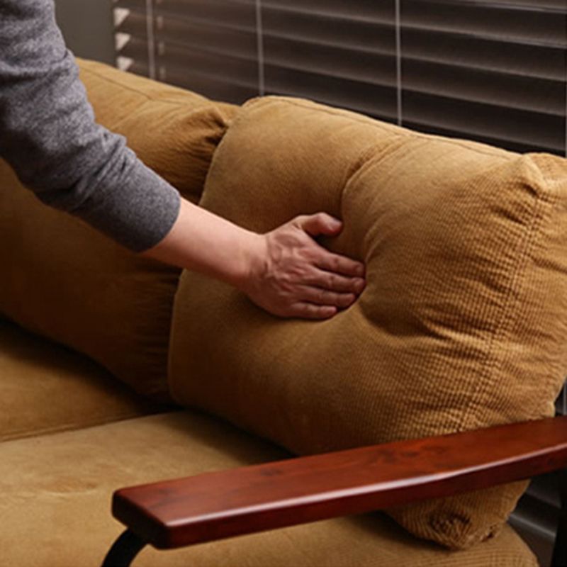 Contemporary Square Arm Sofa 2-seater Standard Sofa with 2 Pillows Clearhalo 'furn' 'furn_sofas' 'Furniture' 'Living Room Furniture' 'Sofa' 'sofas' 1200x1200_b8d5a5aa-3197-43a8-a4ad-e6fbd57ba91b