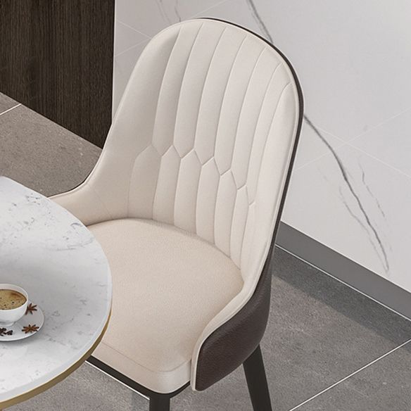 Modern Sintered Stone White Dining Room Set with Round Table Formal Dining Table Furniture Clearhalo 'Dining Room Sets' 'Dining Tables & Seating' 'dining_room_set' 'furn' 'furn_dining_room_set' 'Furniture' 'furniture_dining_room_set' 'Kitchen & Dining Furniture' 'kitchen&dining_furn' 'kitchen' 1200x1200_b8d7862c-1ef0-4fba-9a6b-5a953507f1a3