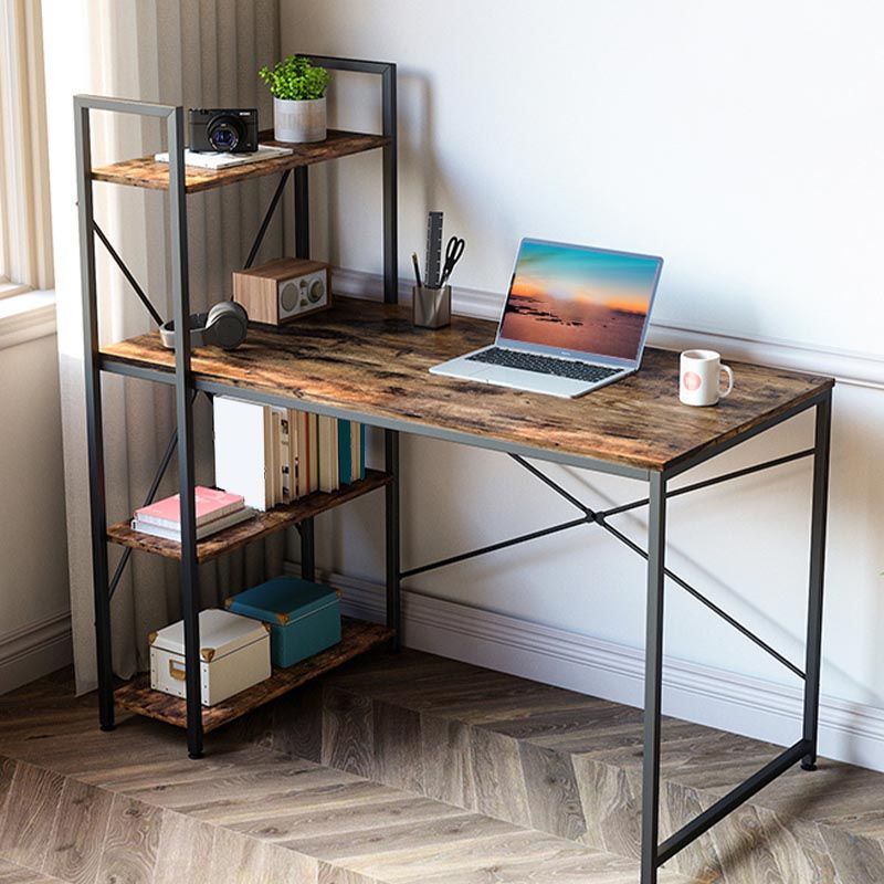 47.24"H Writing Desk Contemporary Style Office Desk for Home and Office Clearhalo 'furn' 'furn_office_desk' 'Furniture' 'Office Desks' 'Office Furniture' 'office_desk' 1200x1200_b8e0a949-04e5-48a1-a597-6d098be38dde