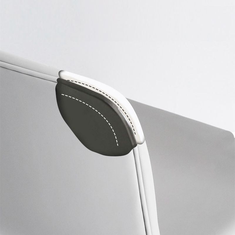 Contemporary Style Dining Room Chairs Dining Armless Chairs with Metal Legs Clearhalo ' kitchen&dining_furn' 'Dining Chairs' 'Dining Tables & Seating' 'dining_chair' 'furn' 'furn_dining_chair' 'Furniture' 'furniture_dining_chair' 'Kitchen & Dining Furniture' 'kitchen' 1200x1200_b8e25171-7eb1-408d-bd96-6ef4b188ce8f