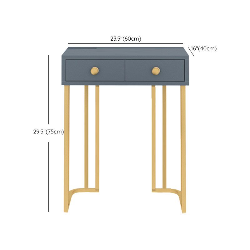 Schlafzimmer Glam mit doppelten Schubladen Holzstehend Make-up Eitelkeit