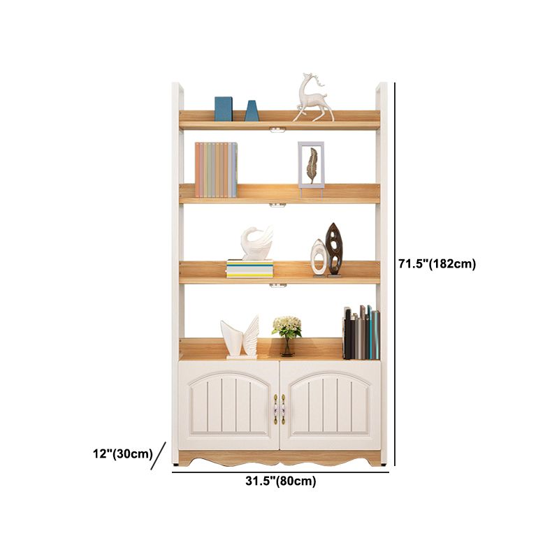 Modern Engineered Wood Bookshelf Etagere Open Shelf Vertical Bookcase Clearhalo 'Bookcases' 'furn' 'furn_bookcases' 'Furniture' 'Office Furniture' 1200x1200_b8e63098-b489-49bc-834c-ae153a363f30
