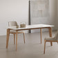 Ensemble de table de rectangle de style moderne 1/3/4