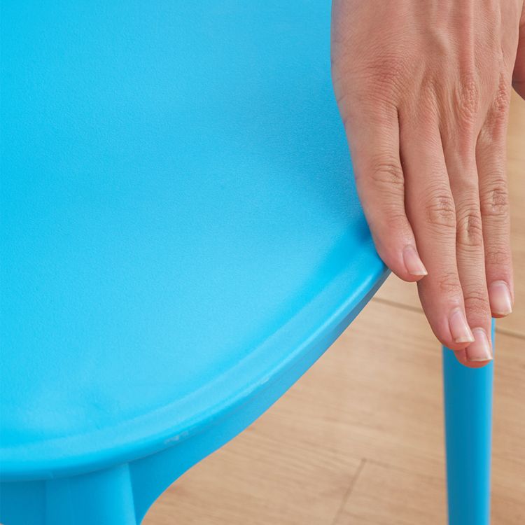 Modern Plastic Dining Room Chairs Open Back Dining Side Armless Chair for Restaurant Clearhalo ' kitchen&dining_furn' 'Dining Chairs' 'Dining Tables & Seating' 'dining_chair' 'furn' 'furn_dining_chair' 'Furniture' 'furniture_dining_chair' 'Kitchen & Dining Furniture' 'kitchen' 1200x1200_b8e7c009-8eb2-4e91-9b60-3e933d0bfcfc