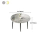 Sintered Stone Dining Table Modern Kitchen Furniture with 4 Metal Legs