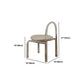 Solid Wood Top Dining Set 1/2/3/4/5 Pcs Kitchen Table and Chairs with Acrylic Frame Clearhalo 'Dining Room Sets' 'Dining Tables & Seating' 'dining_room_set' 'furn' 'furn_dining_room_set' 'Furniture' 'Kitchen & Dining Furniture' 1200x1200_b8eef463-ea22-46f4-b5b8-d3c4c7375bdb