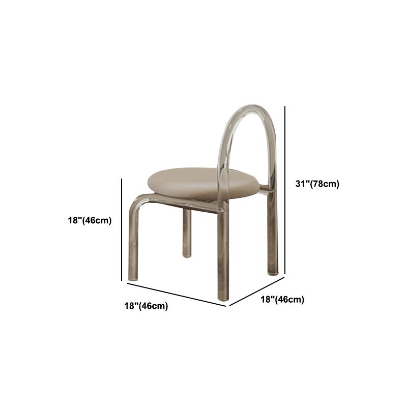 Solid Wood Top Dining Set 1/2/3/4/5 Pcs Kitchen Table and Chairs with Acrylic Frame Clearhalo 'Dining Room Sets' 'Dining Tables & Seating' 'dining_room_set' 'furn' 'furn_dining_room_set' 'Furniture' 'Kitchen & Dining Furniture' 1200x1200_b8eef463-ea22-46f4-b5b8-d3c4c7375bdb