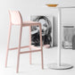 Contemporary Stackable Bar-stool Plastic Counter Bar Stool with Plastic Legs for Home Clearhalo 'Bar Furniture' 'Bar Stools' 'bar_stools' 'furn' 'furn_bar_stools' 'Furniture' 'furniture_bar_stools' 'Kitchen & Dining Furniture' 1200x1200_b8ef8330-d9a8-46eb-8559-5ca61298840d