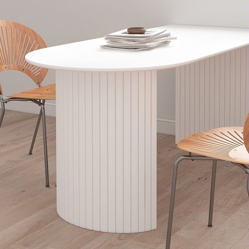 Sintered Stone Dining Table Simplicity Double Pedestal Table for Dining Room Clearhalo ' dining_table' 'Dining Tables & Seating' 'Dining Tables' 'furn' 'furn_dining_table' 'Furniture' 'furniture_dining_table' 'Kitchen & Dining Furniture' 'kitchen&dining_furn' 'kitchen' 'kitchen_dining_table' 1200x1200_b8f16dcb-93b4-4726-a39e-6fb4e2db1147