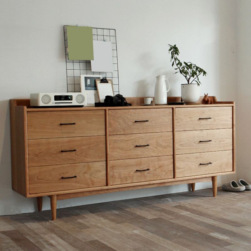 Rectangle Boîte de rangement en bois Ferme de la ferme avec tiroirs