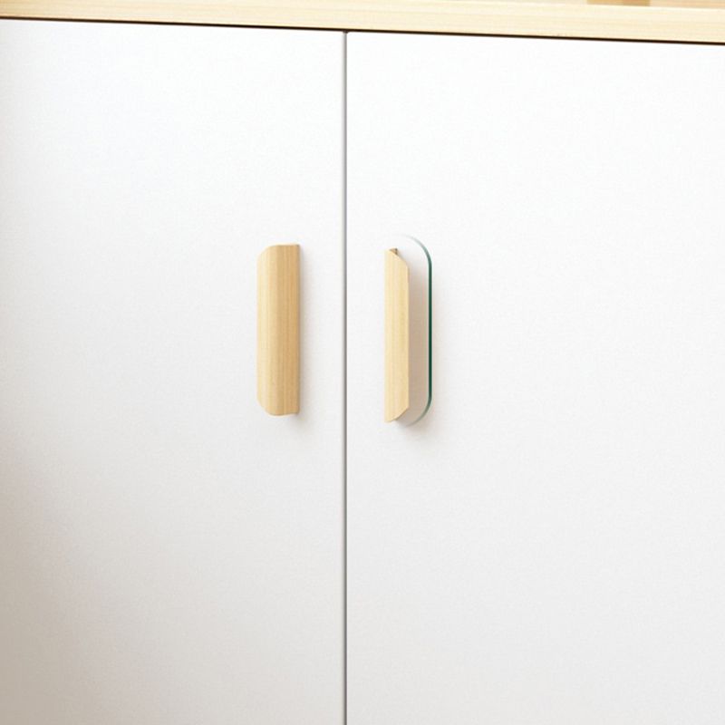 Mesa de acabado antiguo mesa de comedor de madera diseñada con almacenamiento abierto