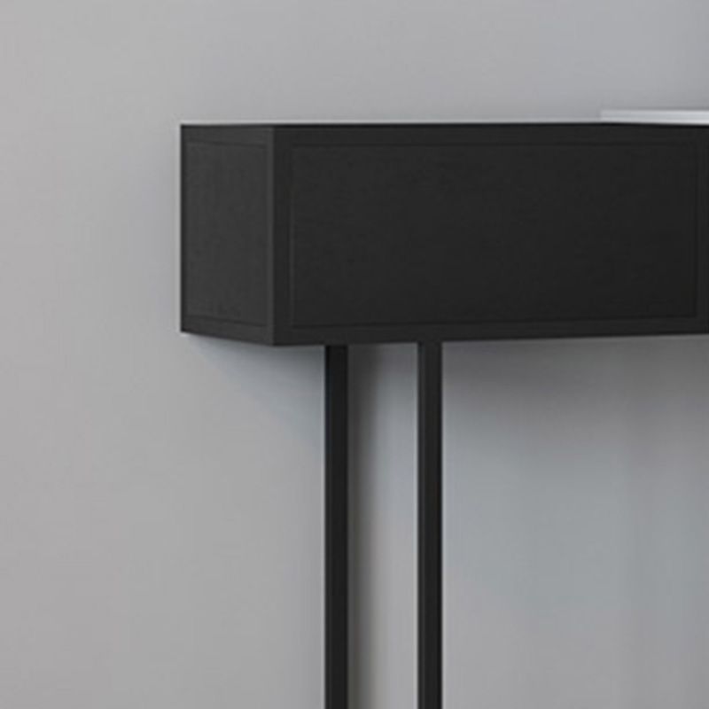 11,8 "W del tavolo della console rettangolo tavolino in metallo contemporaneo