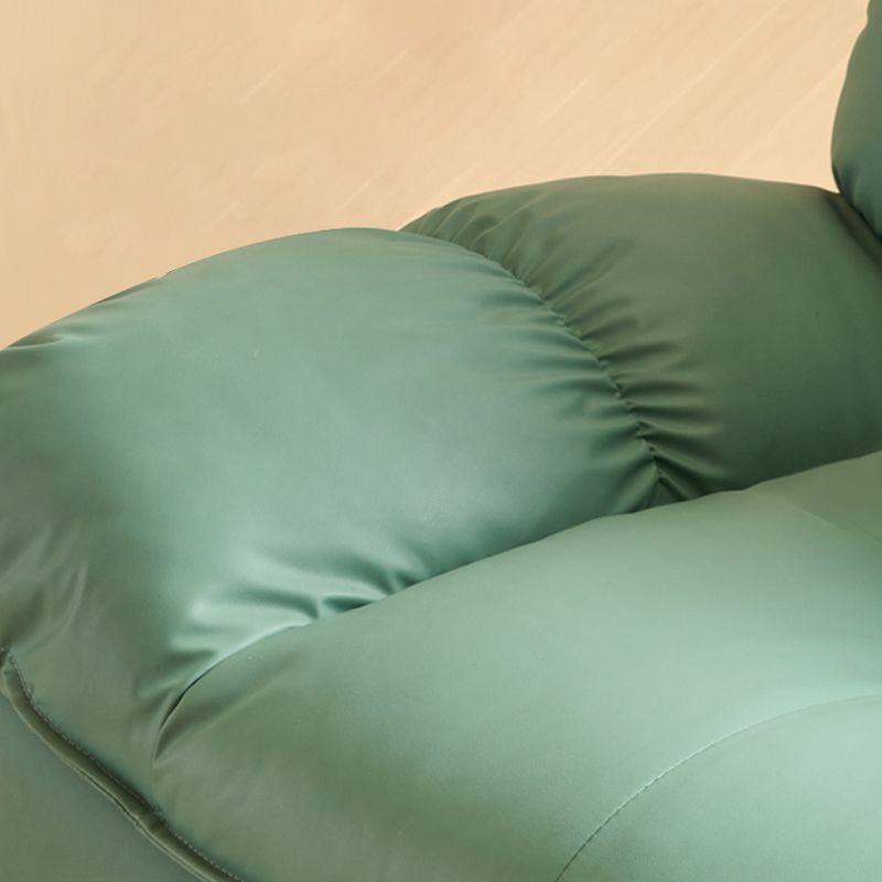 Tufted Faux Leather Recliner Chair Modern 44" Wide Single Reclining Chair with Storage Clearhalo 'Chairs & Seating' 'furn' 'furn_recliners' 'Furniture' 'Living Room Furniture' 'Recliners' 1200x1200_b8fc0368-531d-42ac-b54f-f52a745fbecd