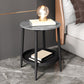 Contemporary Accent Table Nightstand Antique Finish Open Storage Bed Nightstand Clearhalo 'Bedroom Furniture' 'furn' 'furn_night_stand' 'Furniture' 'night_stand' 'Nightstands' 1200x1200_b8fe69b9-2d0b-493d-933c-92d7061bbaee