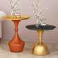 Mid-Century Modern Iron Coffee Cocktail Table Pedestal Cocktail Table for Living Room Clearhalo 'Coffee & Accent Tables' 'Coffee Tables' 'coffee_tables' 'furn' 'furn_coffee_tables' 'Furniture' 'Living Room Furniture' 1200x1200_b902fdef-cc72-4dd9-89c4-82c9d910b4ae