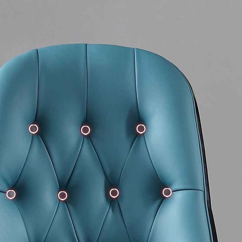 Minimalist Design Leather Dining Side Chair Solid Back Arm Chairs for Kitchen Clearhalo ' kitchen&dining_furn' 'Dining Chairs' 'Dining Tables & Seating' 'dining_chair' 'furn' 'furn_dining_chair' 'Furniture' 'furniture_dining_chair' 'Kitchen & Dining Furniture' 'kitchen' 1200x1200_b904a75c-f531-4474-b571-8de7b4eb9184