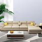 Modern Reversible Chaise Sofa with Pillows Flared Arm Sectionals for Living Room Clearhalo 'furn' 'furn_sectionals' 'Furniture' 'furniture_sectionals' 'kitchen' 'kitchen_sectionals' 'Living Room Furniture' 'Sectionals' 1200x1200_b9078bce-ca90-4a15-8940-9866f30224f3