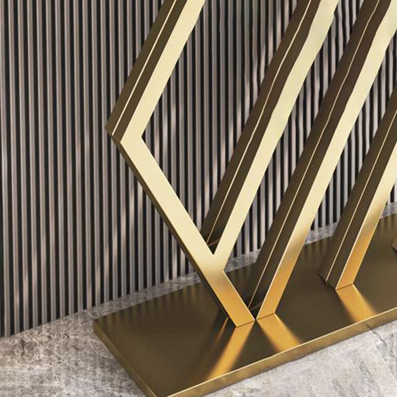 Tabella della console rettangolare moderna tavolo da divano console resistente ai graffi