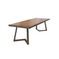 Industrial Solid Wood Writing Desk 29.53" Tall Rectangular Writing Desk Clearhalo 'furn' 'furn_office_desk' 'Furniture' 'Office Desks' 'Office Furniture' 'office_desk' 1200x1200_b90a4a7b-8dd0-4f22-8937-1a71e9d05831