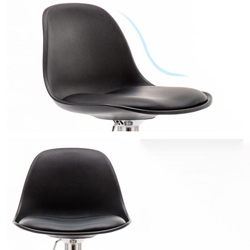 Modern Style Single Bar-stool with Adjustable Height Bucket Seat for Counter Kitchen Clearhalo 'Bar Furniture' 'Bar Stools' 'bar_stools' 'furn' 'furn_bar_stools' 'furniture_bar_stools' 'Kitchen & Dining Furniture' 'kitchen&dining_furn' 'kitchen' 'kitchen_furn' Furniture' 1200x1200_b90c7a4f-269b-4853-af61-4495370a830b