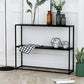 Scandinavian Open Back Standard Bookshelf Metal Bookcase for Study Room