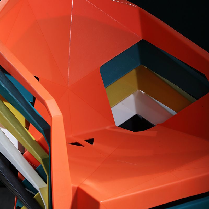 Modern Style Plastic Dining Chairs Stackable Dining Side Chairs for Kitchen Clearhalo ' kitchen&dining_furn' 'Dining Chairs' 'Dining Tables & Seating' 'dining_chair' 'furn' 'furn_dining_chair' 'Furniture' 'furniture_dining_chair' 'Kitchen & Dining Furniture' 'kitchen' 1200x1200_b916e318-cac2-4dd7-9630-978fa5e8d320