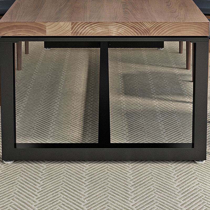 Industrial 29.53 "Escritorio de escritura de alto escritorio de madera Rectangular de la oficina