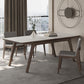 Modern 1/4/5/7 Pieces Dining Room Table Rectangle Stone Furniture in White Clearhalo 'Dining Room Sets' 'Dining Tables & Seating' 'dining_room_set' 'furn' 'furn_dining_room_set' 'Furniture' 'Kitchen & Dining Furniture' 1200x1200_b9181abf-dccf-4b7f-9cef-9d304cf3ce44