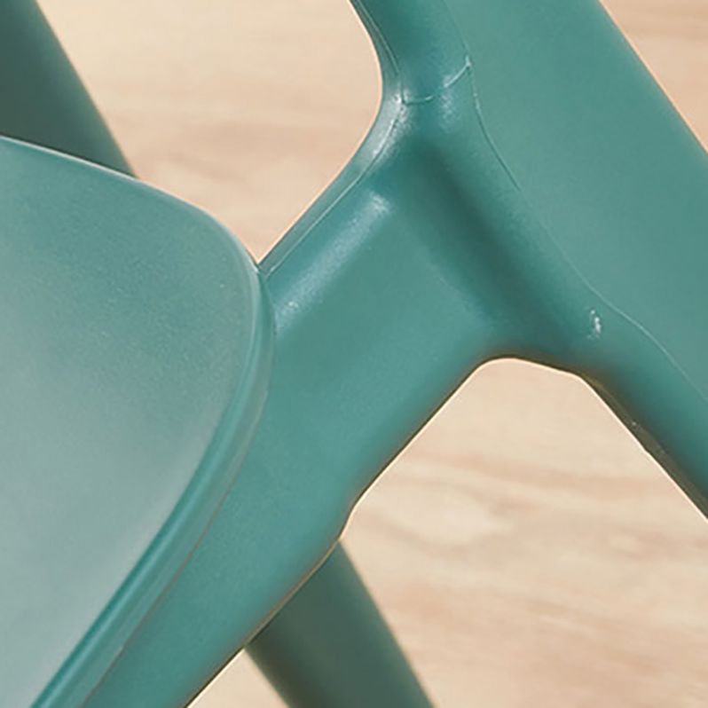 Modern Style Plastic Side Chair Open Back Dining Side Chair 17"x18"x30" Clearhalo 'Dining Chairs' 'Dining Tables & Seating' 'dining_chair' 'furn' 'furn_dining_chair' 'Furniture' 'furniture_dining_chair' 'Kitchen & Dining Furniture' 1200x1200_b9190dc0-aae0-4e76-a7bd-a90cc4e6ef0f